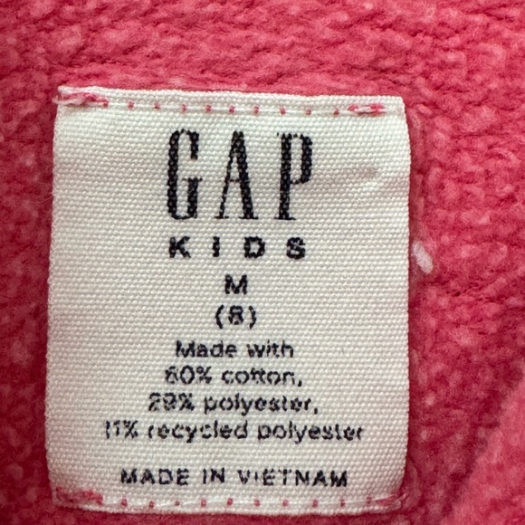 Gap Girl Hoodie Size M (8) - Picture 3 of 6